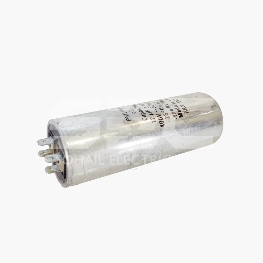 Philips 12uF 400V Oil Filled Capacitor - Made in UK RKX 002