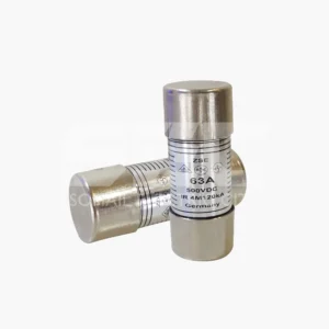 ZSE 63A 500VDC High-Speed Cylindrical Fuse - 120kA IR Germany Technology