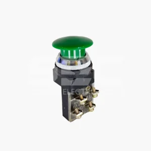 Mushroom Head Push Button Switch Momentary Industrial Control Switch - 22mm