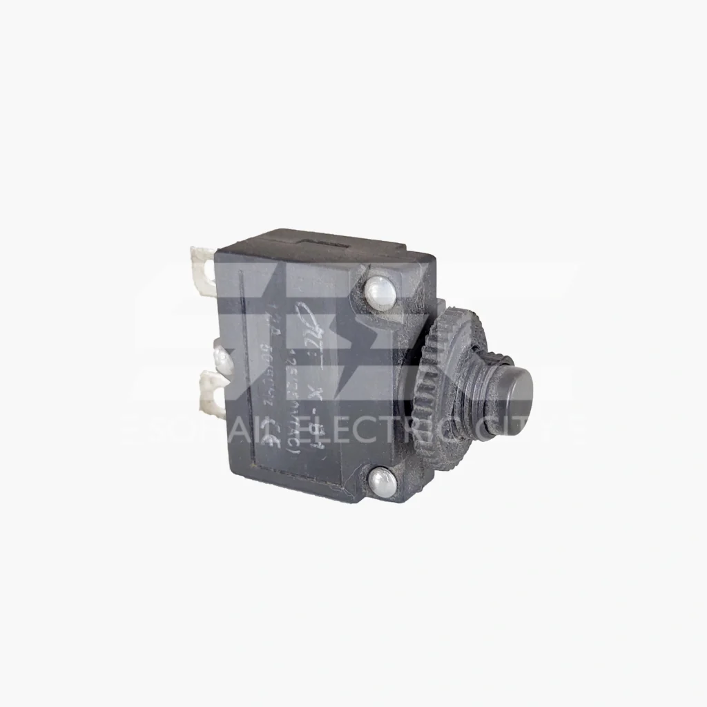 Manual Reset Thermal Circuit Breaker - Overload Protection Switch