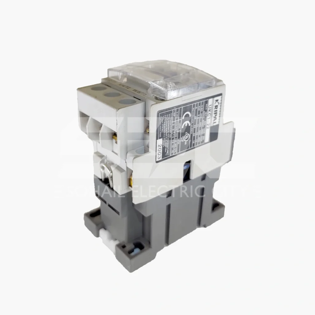 KRIPAL UKC1-22 Magnetic Contactor - 3-Pole AC Motor Control