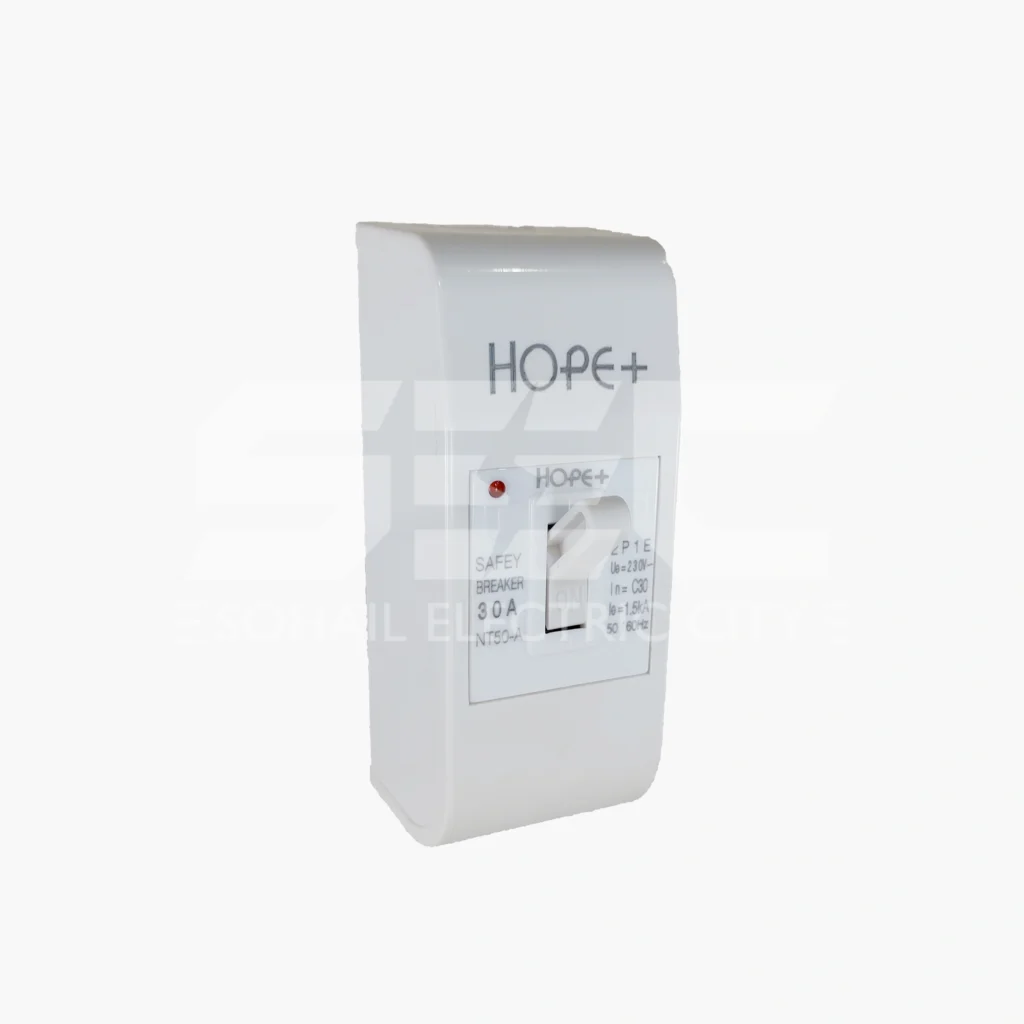 HOPE+ NT50-A 30A Safety Breaker - 2-Pole Compact Circuit Breaker