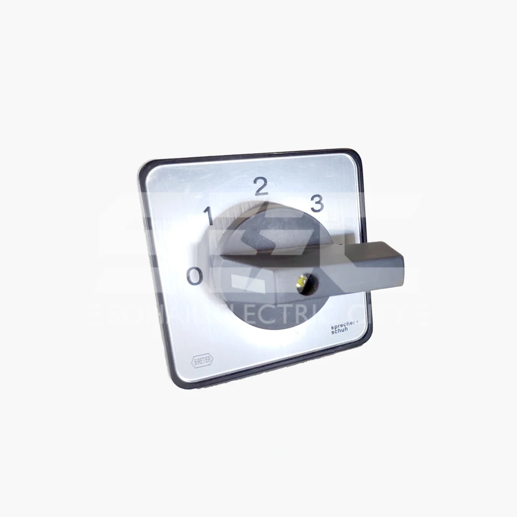 Sprecher + Schuh 4-Position Rotary Cam Changeover Switch (0-1-2-3)
