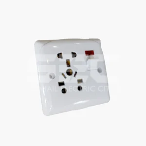 Jeko Multi-Standard Universal Wall Socket with Switch & Indicator