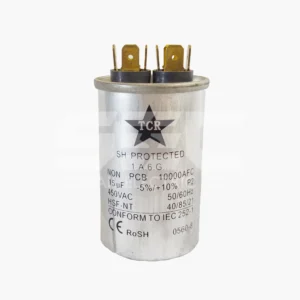 TCR 15uF 450VAC AC Run Capacitor | High-Performance Motor & Air Conditioner Capacitor