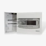 10-Way Distribution Panel Box – Surface & Flush Mount, with Transparent Cover