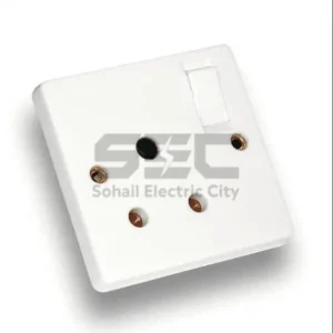3 Pin Switched Power Socket – Heavy Duty, for TV & Fridge