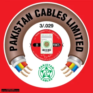 3/.029 Copper Wire 250/440V Pakistan Cables 90m Electrical Wiring Cable
