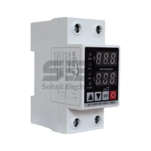 63A Adjustable Voltage Protector – Over/Under Voltage & Surge Guard, 220V AC