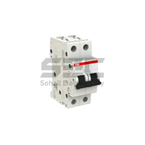 ABB S202 10kA 2 Pole Miniature Circuit Breaker (C Curve)