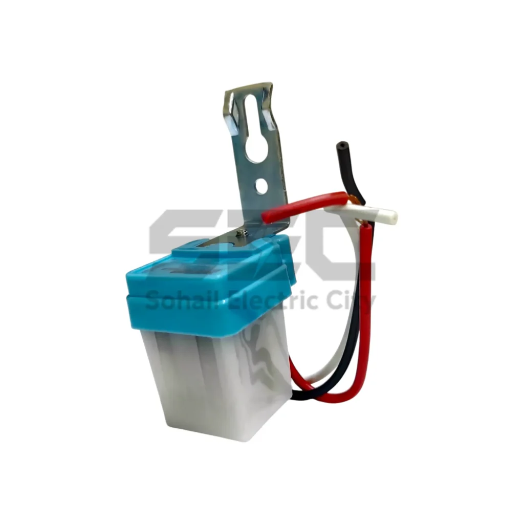 AS-10-220 Automatic Photocell Sensor Switch – 220V, 10A Dusk-to-Dawn Control