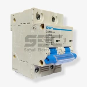 CHINT DZ158-125 125A Double Pole AC Miniature Circuit Breaker – High Current Protection