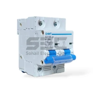 CHINT DZ158-125 DC Miniature Circuit Breaker – 125A, Double Pole, 500V