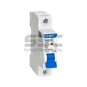 CHINT NXB-63 1-Pole Miniature Circuit Breaker (MCB) – 6kA, 2A to 63A