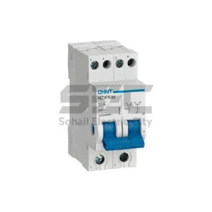 CHINT NZK1-32 32A Changeover Switch – 250V, Manual Power Transfer