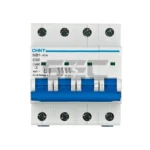 Chint NB1-63H 4 Pole Miniature Circuit Breaker – 1000V DC, 63A