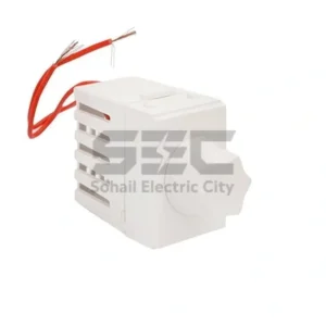 Clopal TypeR Series Fan Dimmer Switch – 10A, 220-440V, White