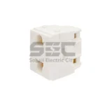 Clopal TypeR Series Socket – 10A, 220-440V, White