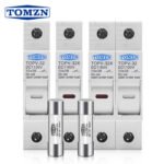 DC 1000V Solar PV Fuse Holder with 30A Fuse Link – High Voltage Protection for Solar Strings