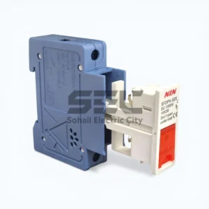 NIN 1000V DC Solar PV Fuse Holder with 16A gPV Fuse Link – Photovoltaic String Protection
