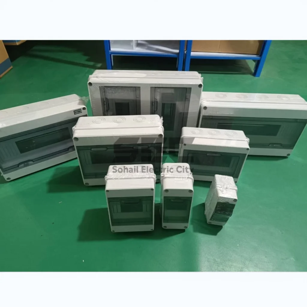 Industrial IP65 Waterproof Distribution Boxes – Durable ABS Enclosures for Breakers & Electrical Components