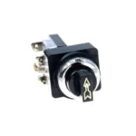 Industrial 30mm Rotary Selector Switch Knob – 2-Position / 3-Position, 6A/500V