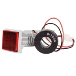 LED Digital Voltmeter & Ammeter – 100A, with Current Transformer (CT)