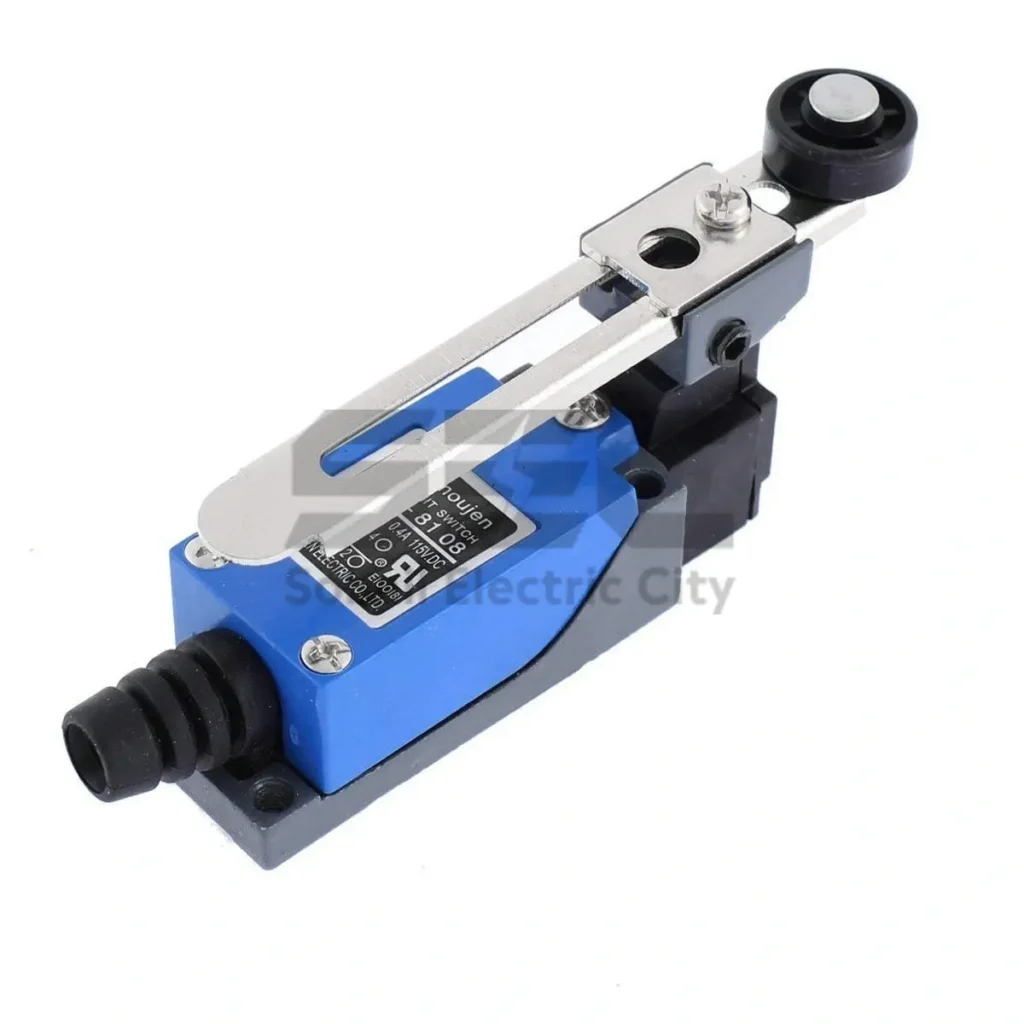 Limit Switch (ME-8108) – Adjustable Roller Arm, 5A 250V