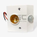Motion Sensor E27 LED Lamp Base Holder – 220V, 120° Infrared Sensor
