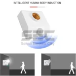 Motion Sensor E27 LED Lamp Base Holder – 220V, 120° Infrared Sensor
