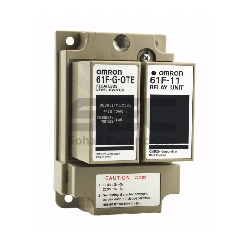 Omron 61F-G Floatless Liquid Level Switch Relay – 110/220V AC