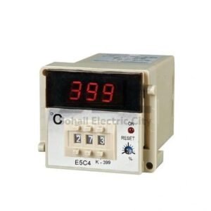 Omron E5C4-R20 K LED Digital Temperature Controller – 0-399°C, 220V AC
