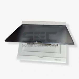 Optimus 9-10-Way Electrical Distribution Panel Box – DIN Rail Compatible