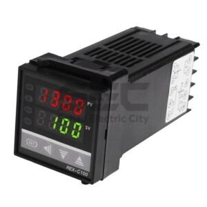 RKC REX-C100 Digital PID Temperature Controller – 48x48mm, 0-1300°C