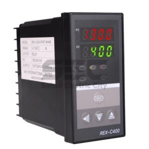 RKC REX-C400 Digital Temperature Controller – 0-1300°C, 10A, 220V AC