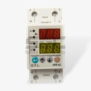 RTL 63A Over & Under Voltage & Current Protection Relay – 220V AC