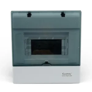 Optimus 9-10-Way Electrical Distribution Panel Box – DIN Rail Compatible