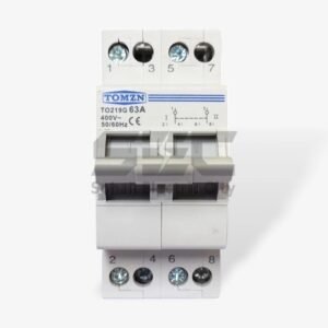 TOMZN TO219G 63A Dual Power Changeover Switch – 2-Pole, 400V AC