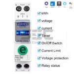 Tomzn TOB9e-63M Smart WiFi Circuit Breaker 63A – Ewelink App, Monitoring & Protection