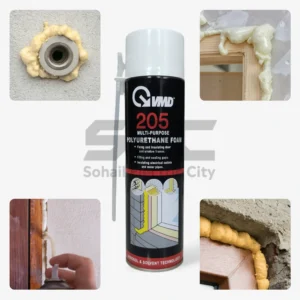 VMD 205 PU Foam Spray – 500ml, Insulation & Gap Filler (Made in Italy)