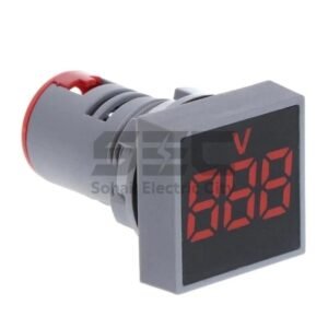 Voltage Indicator LED Light Meter – 22mm Panel Mount, AC 12V–500V