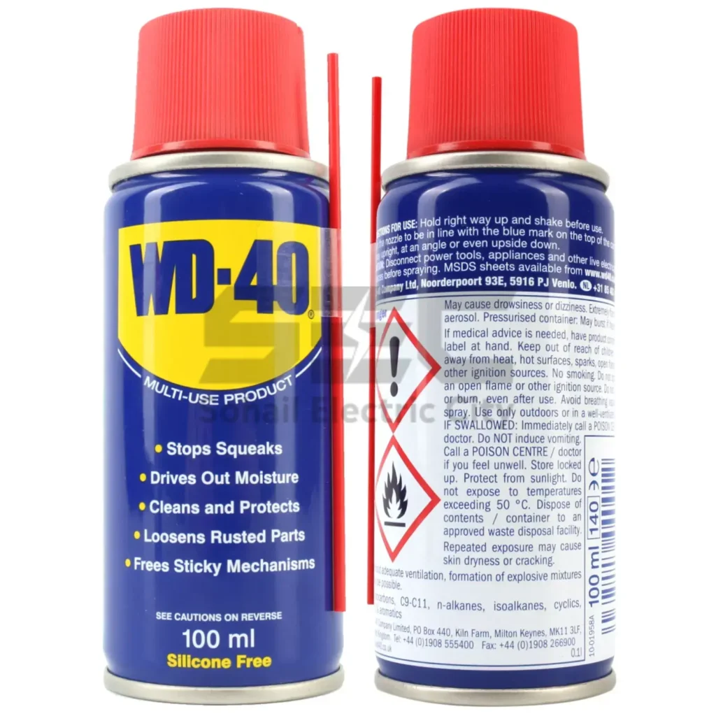 WD40 Multi-Use Spray – 100ml & 330ml | Lubricant, Rust Remover & Protector