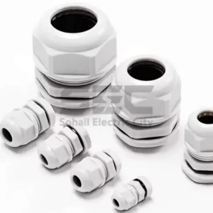 Waterproof PVC Cable Glands – Strain Relief Connectors (PG7 to PG63)