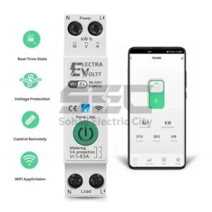 WiFi Smart Circuit Breaker 63A – DIN Rail | Tuya, Alexa & Google Assistant